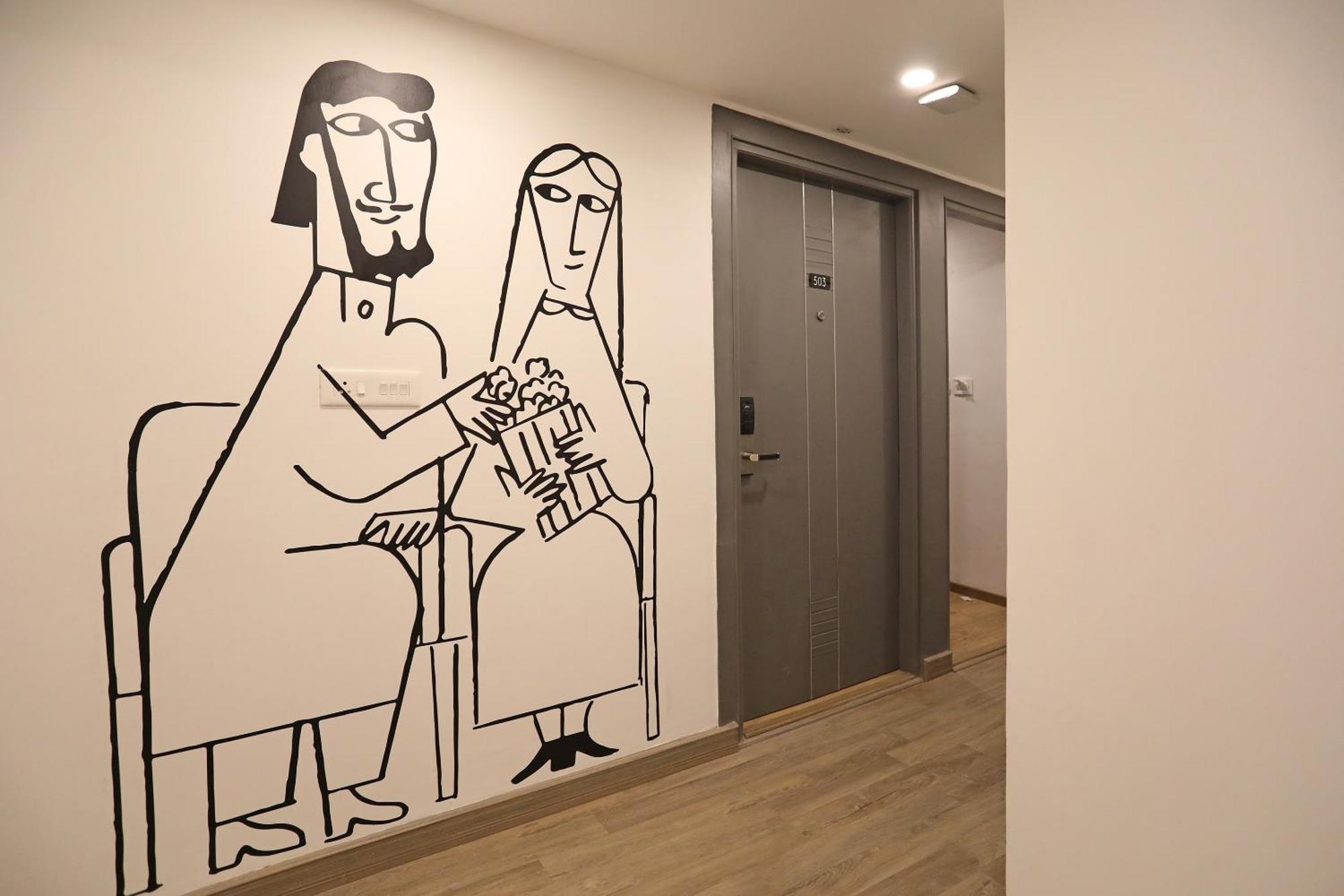 Townhouse Golden Frame Hotel Gáziábád Kültér fotó